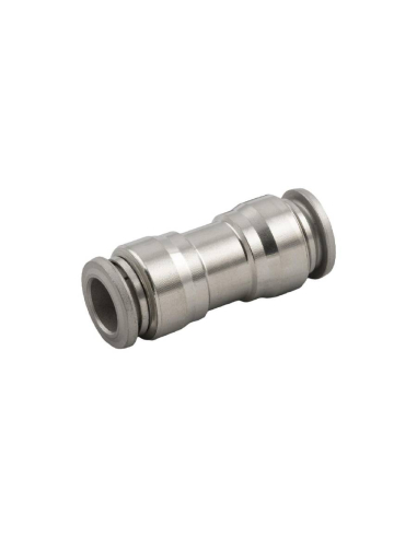Intermediate straight tube fitting 12mm INOX Series 60000 - Aignep