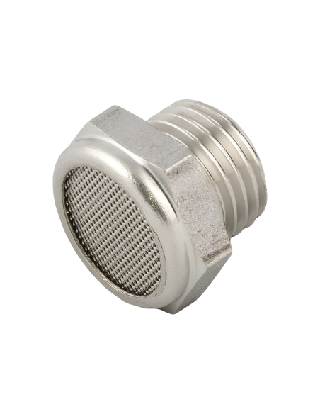 1/2 männlicher INOX- Schalldämpfer