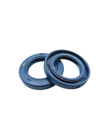 Radial seal 8x16x7 double lip TC NBR Blue
