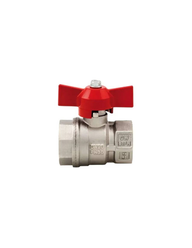 1/2 female 2- way shut-off valve with T handle - Aignep