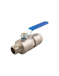2- way ball valve male 1/2 tube 20mm - Aignep | ADAJUSA | price