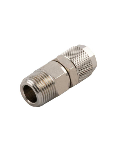 Conical male adjustable straight fitting 1/4 tube 10/8 Series 1000 - Aignep | ADAJUSA