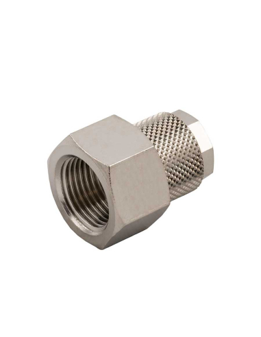 Straight female threaded fitting 1/4 tube 6/4 Series 1000 - Aignep