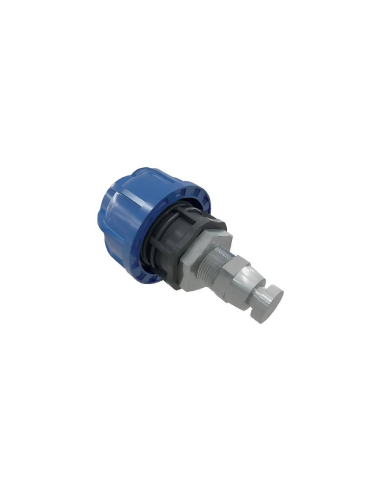 Plug with discharge valve for 40mm diameter tube - Sicomat