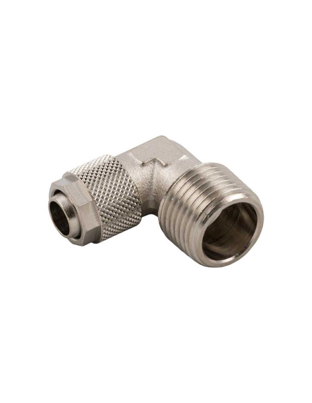 Conical male elbow fitting 1/8 tube 5/3 Series 1000 - Aignep