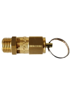 Safety valve (overpressure) 1/4" 6 Bar