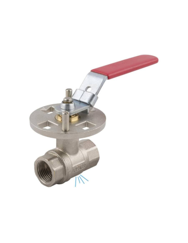 3/4 female shut-off valve with decompression hole - Aignep