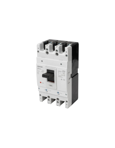 Three-pole molded case circuit breaker 3x400A Thermal and magnetic regulation - Tracon