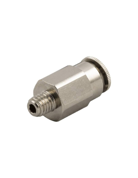 Straight male conical fitting M6X0.75 tube 4 for lubrication and grease Series 58000 High pressure - Aignep
