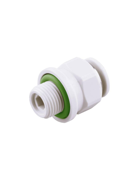 Gerader Anschluss 1/8 6 mm Rohr für Lebensmittel und Trinkwasser Serie 53000 FOOD - Aignep | ADAJUSA