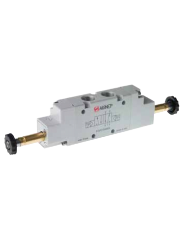 Solenoid valve 3/8 5/2 bistable - Aignep