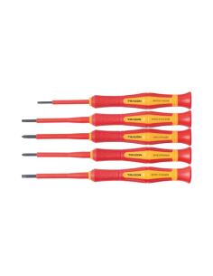 Set mit 5 VDE-Isolations-Präzisionsschraubendrehern 1000 V CSETP5 | ADAJUSA | Preis