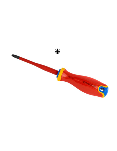 Pozidriv- Schraubendreher PZ1x80mm VDE-Isolierung 1000V