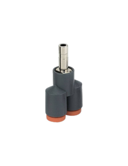 Zwischenrohr 4 mit Y-Anschluss und Adapter 6 aus Technopolymer – Metal Work
