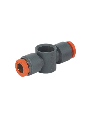 Double ring 1/8 tube diameter 8mm technopolymer - Metal Work