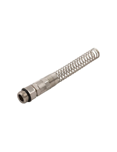 1/4 male adjustable straight fitting with spring 8/6 Series 1000 - Aignep