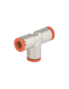 Intermediate T fitting for 8mm tube instantaneous - Metal Work | ADAJUSA