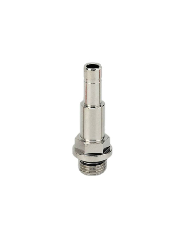 1/4 cylindrical male extended automatic adapter for 8 mm tube - Metal Work