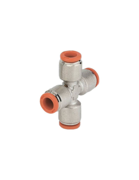 Intermediate cross fitting for 8mm tube - Metal Work