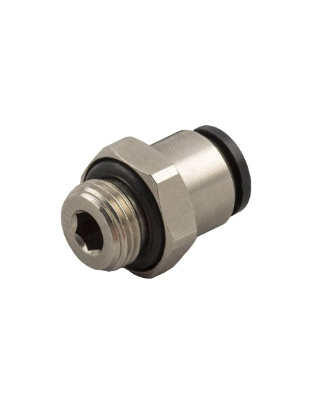 Automatic straight fitting 1/8 tube 4mm Series 56000 MINI - Aignep | ADAJUSA