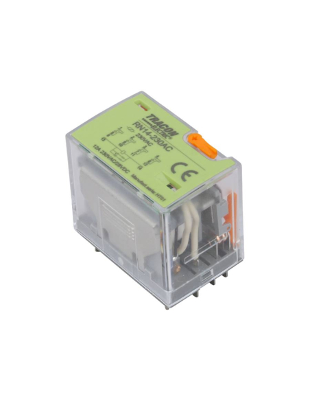 Miniaturrelais 4 Kontakte 230Vac 12A RN14-230AC | ADAJUSA | Preis