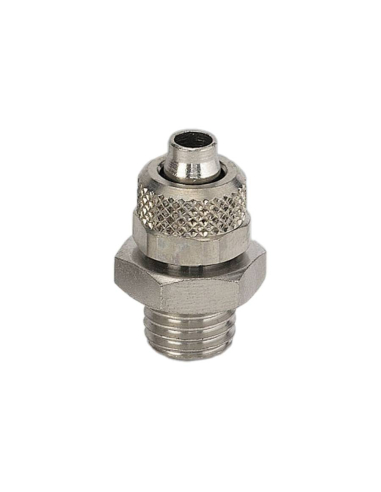 Straight male fitting M12X1.5 tube 6/4 Series C - Metal Work