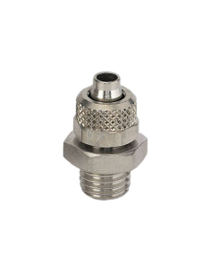 Straight male fitting 3/8 tube 6/4 Series C - Metal Work | ADAJUSA