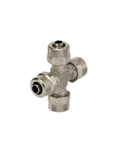 Intermediate cross fitting tube 8/6 Series C - Metal Work