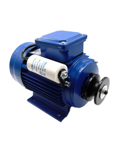 Einphasiger Betonmischermotor 0,5 PS, 0,37 kW, 1500 U rpm 230 VAC