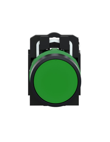 Green push button open contact (NO) Harmony XB5...