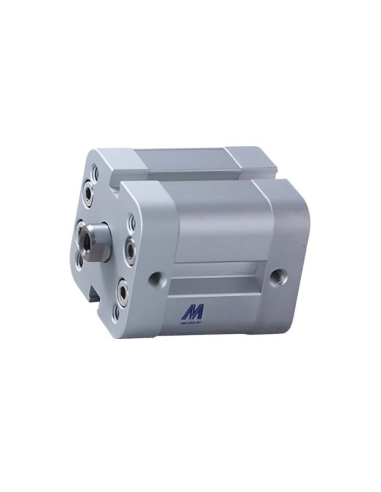 Compact pneumatic cylinder 20x10mm double acting female rod ISO 21287 - Mindman