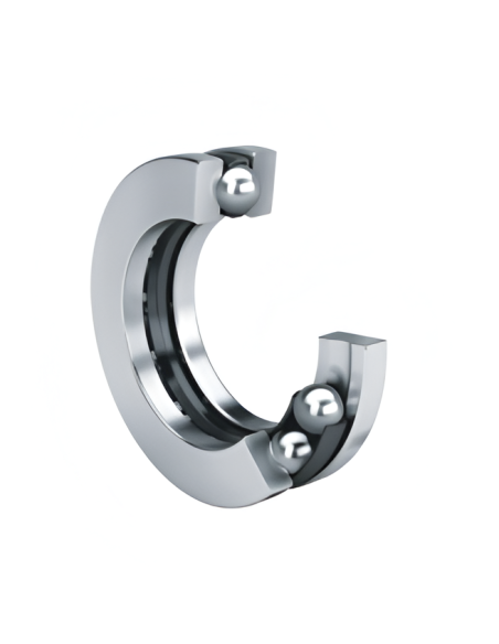 simple direction axial ball bearing with spherical housing ring 53211 55x90x27.3mm - FAG