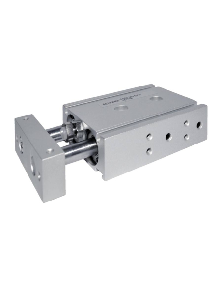 Kompakter Pneumatikzylinder mit parallelen Stangen 16 x 10 mm, doppeltwirkend, Serie CG02 – Aignep