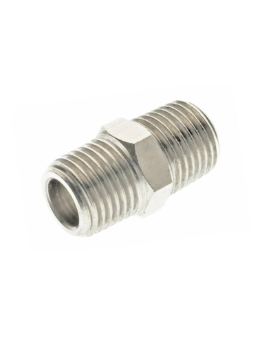 1/8" Messing-Konusnippel mit NPTF- und BSPT-Gewinde - Aignep