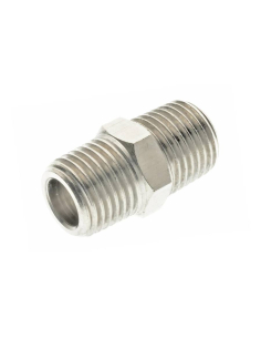 1/4" brass conical nipple with NPTF - BSPT threads - Aignep Accessories Series | ADAJUSA