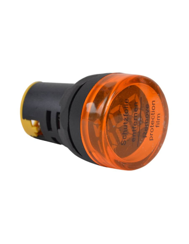 60-500VAC circular 22mm digital panel voltmeter