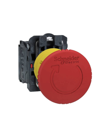 Not-Aus-Taster Durchmesser 40 (Drück-Dreh) Harmony XB5 - SCHNEIDER