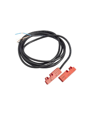 Berührungsloser kodierter Magnetsensor XCSDMC 1NC+1NO mit 5m Kabel - Telemecanique