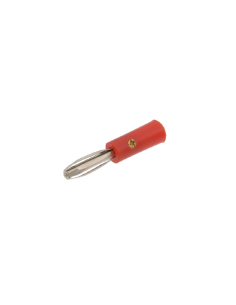 4mm roter männlicher Bananenstecker (4-Flügel-Typ) : ADAJUSA : Preis