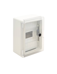 Cabinet  electric ABS 280x210x130 transparent door and front chassis IP65 TME282113MT : ADAJUSA : price