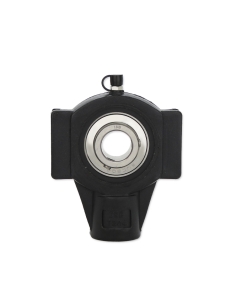Black self-aligning thermoplastic self-aligning tensioning bracket UCT205P with bearing stainless steel SSUC-205 25mm shaft ISB