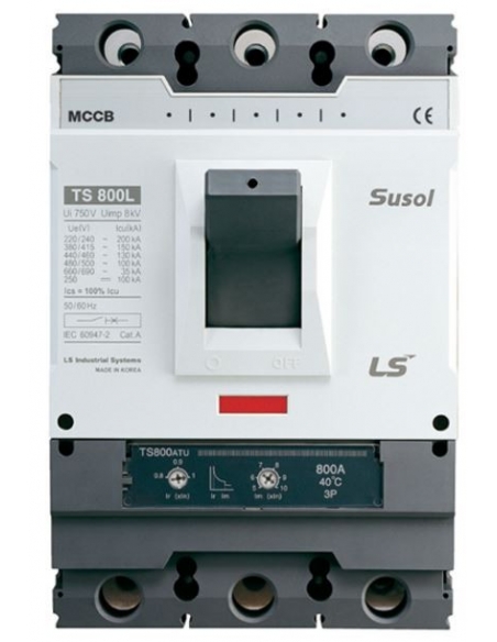 Automatic switch 3 pole 100A three-pole molded box