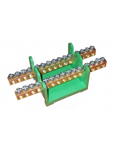 Repartidor de conexión bipolar 7 salidas