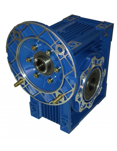 Schneckenradgetriebe Größe 25 Flansch PAM 80/9 - Motorgehäuse 56 B14