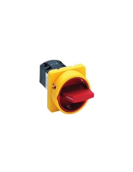 Three-phase cam switch 20A Yellow-red Size 67