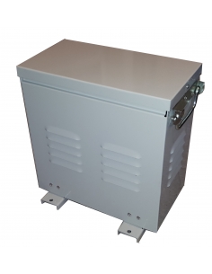 Dreiphasen-Spartransformator 230/400V 1 KVA reversibel mit Gehäuse 
