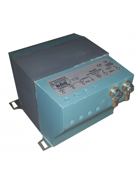 Sicherheitstransformator für Poolscheinwerfer 12V 600VA reduzierte Höhe