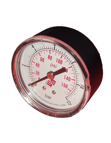 Manometer Ø50 1/8 0-12 Kgr Kunststoffgehäuse