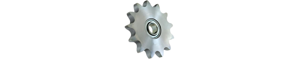 Kettenräder DIN 606 (Spannkettenräder) für Standard- und Rollenketten.