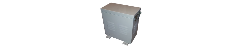 Transformadores convertidores trifásica a monofásica  con caja metálica IP-23 | ADAJUSA